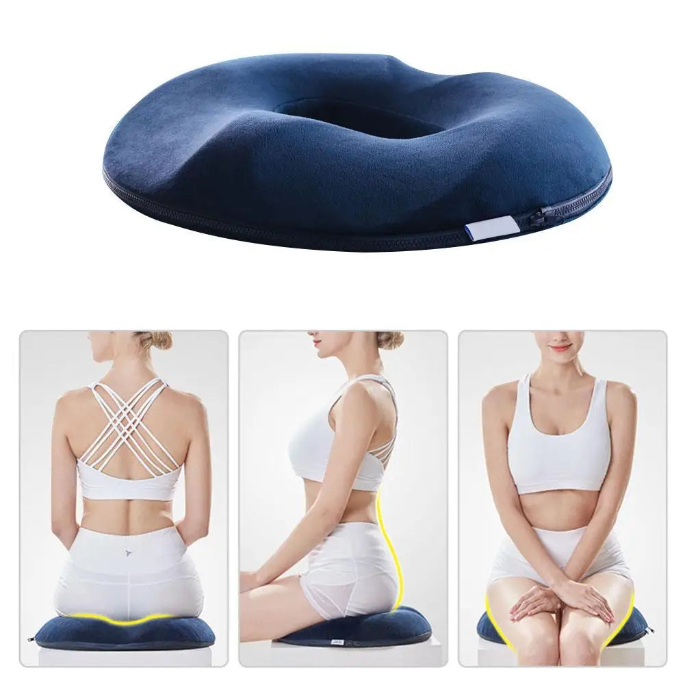 Snooza™ ReliefSeat – Medical Memory Foam Cushion for Pain-Free Sitting