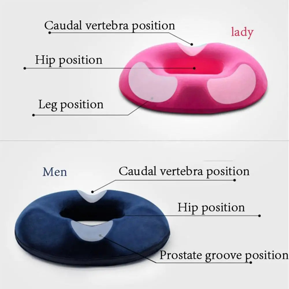 Snooza™ ReliefSeat – Medical Memory Foam Cushion for Pain-Free Sitting