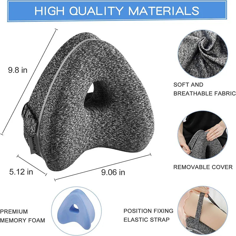 Snooza™ OrthoLeg Pillow – Premium Support for Hip, Back & Sciatica Relief