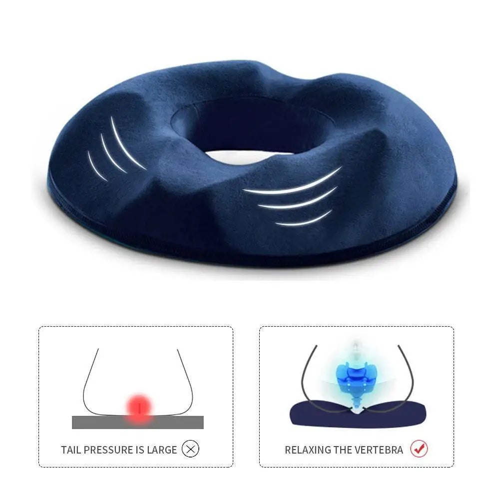 Snooza™ ReliefSeat – Medical Memory Foam Cushion for Pain-Free Sitting