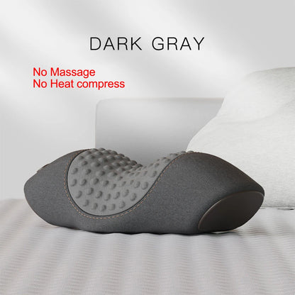 Snooza™ NeckWave™ Heated Massage Pillow -
Vibration Therapy | Deep Relaxation | Ergonomic Sleep Support
