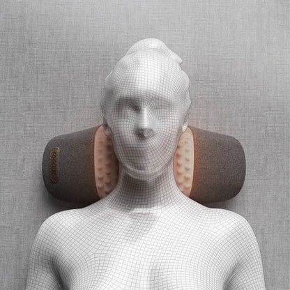 Snooza™ NeckWave™ Heated Massage Pillow -
Vibration Therapy | Deep Relaxation | Ergonomic Sleep Support