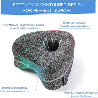Snooza™ OrthoLeg Pillow – Premium Support for Hip, Back & Sciatica Relief
